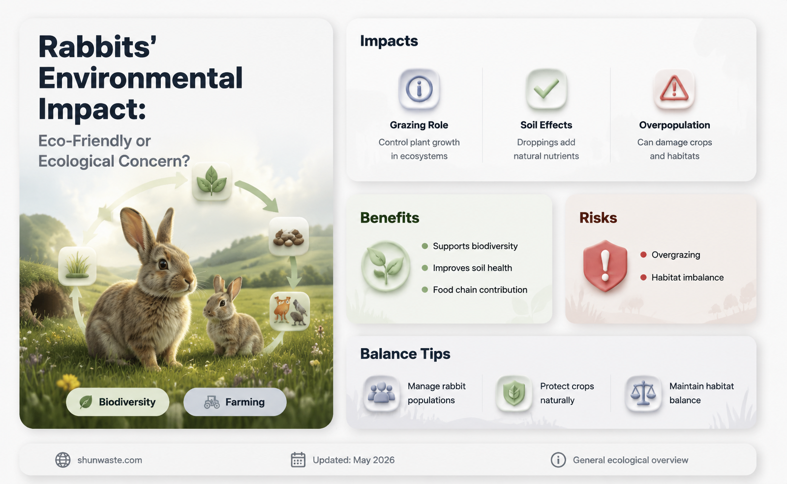 are rabbits good for the environment