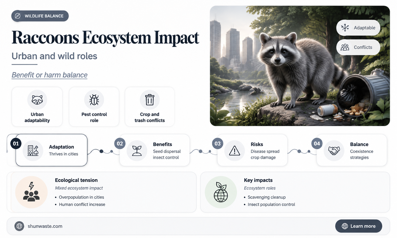 are racoons good for any environment