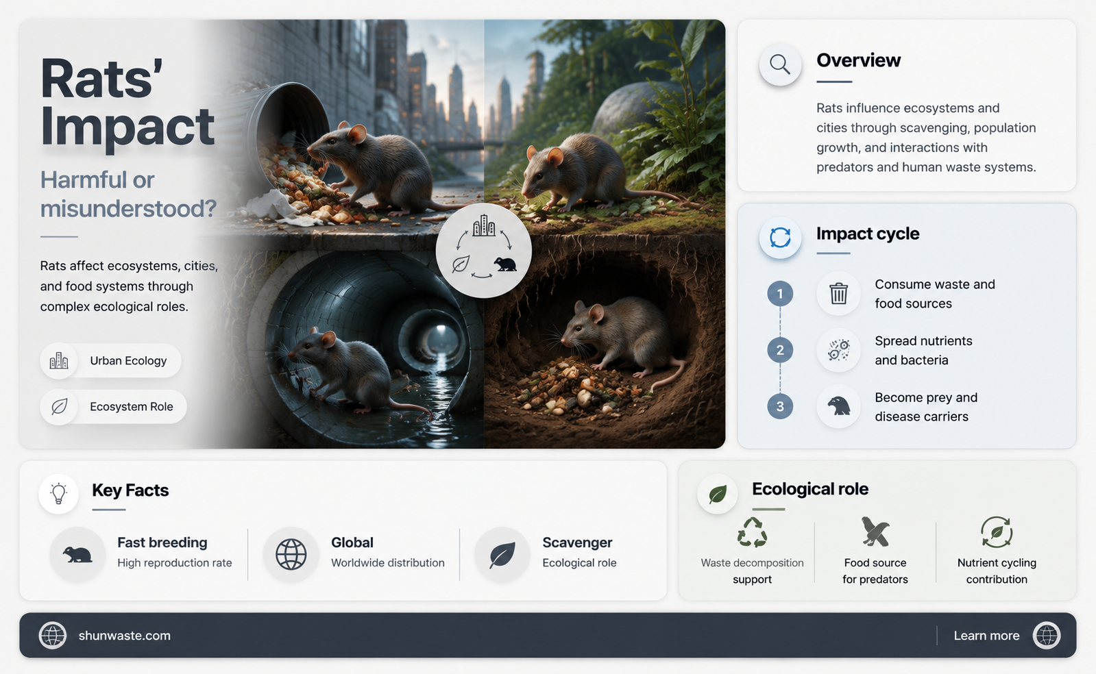 are rats bad for the environment