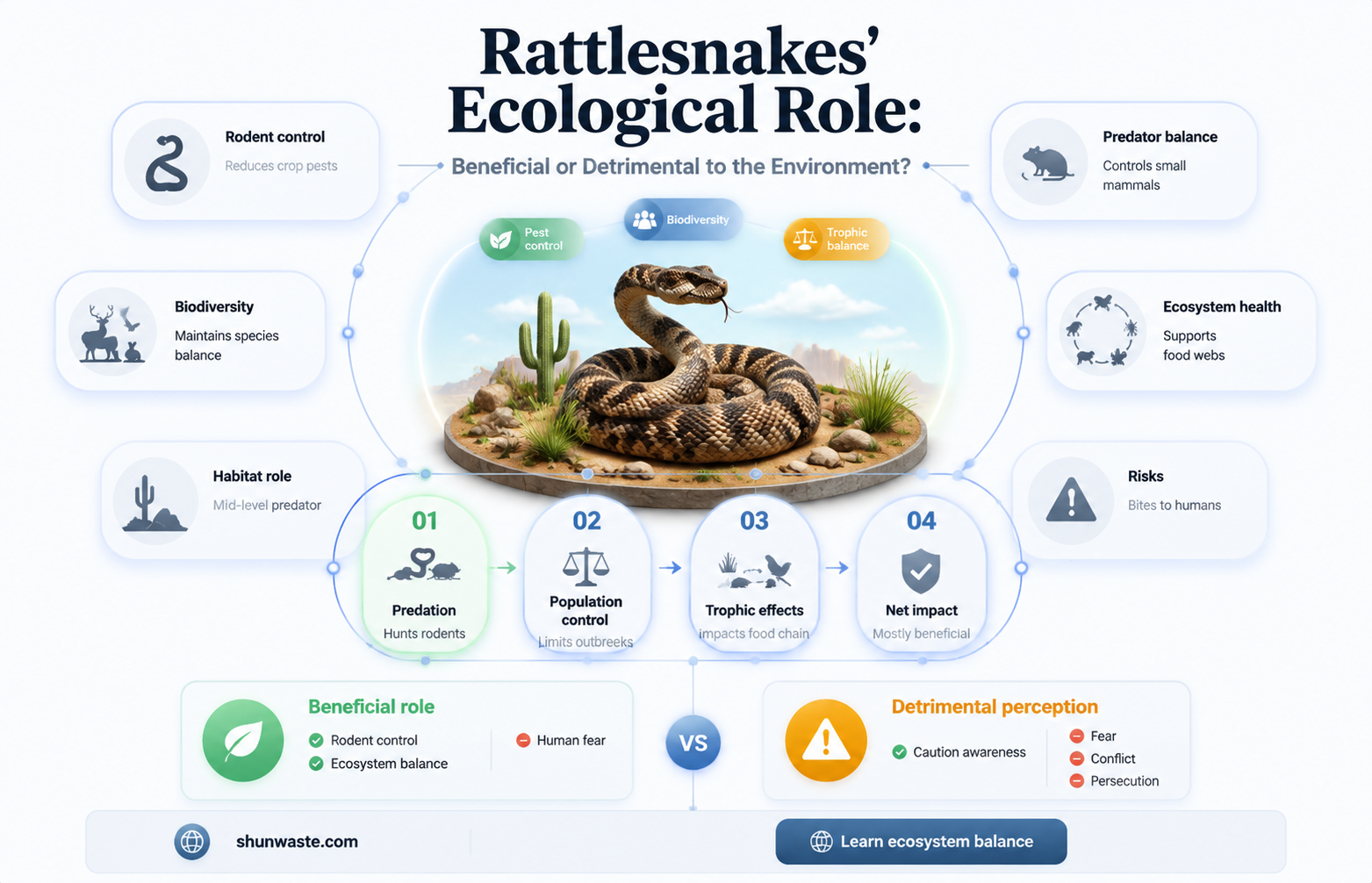 are rattlesnakes good for the environment