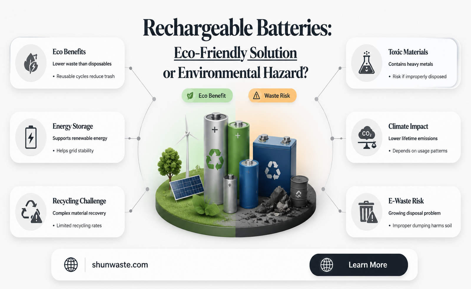 are rechargeable batteries bad for the environment