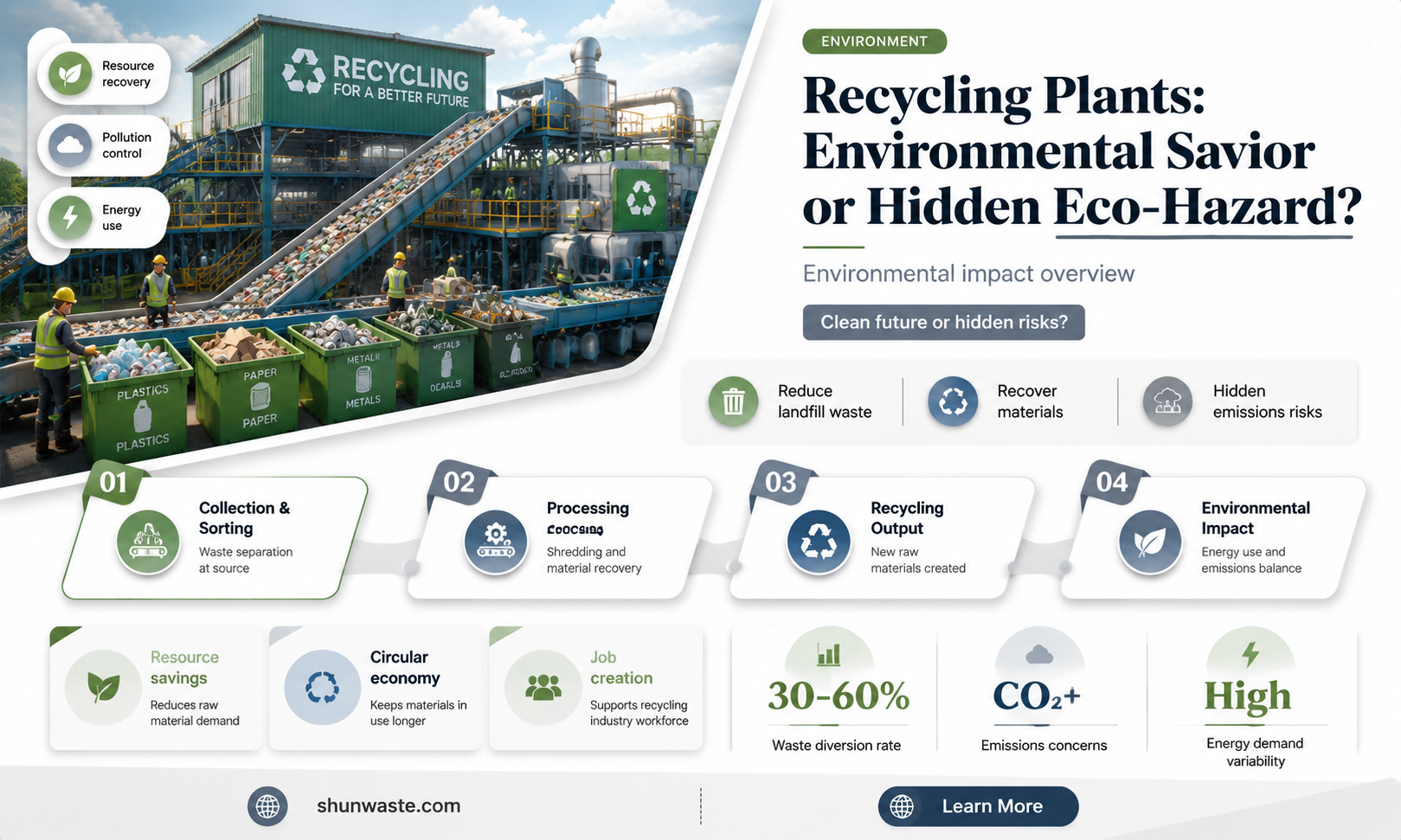 are recycling plants bad for the environment