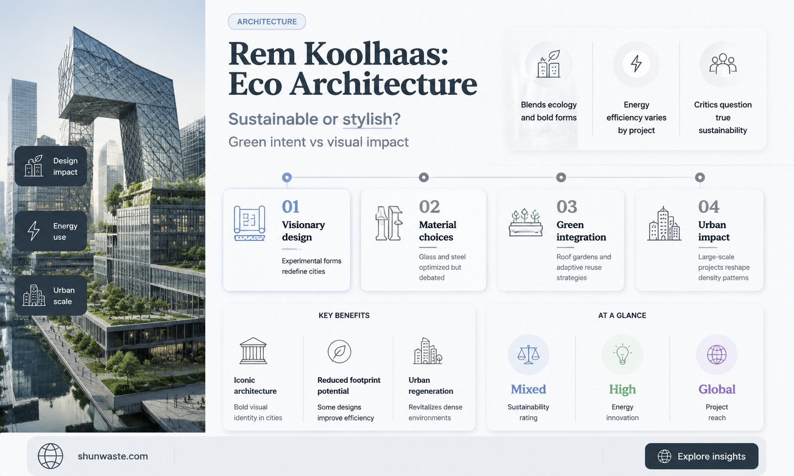 are rem koolhaas buildings good for the environment