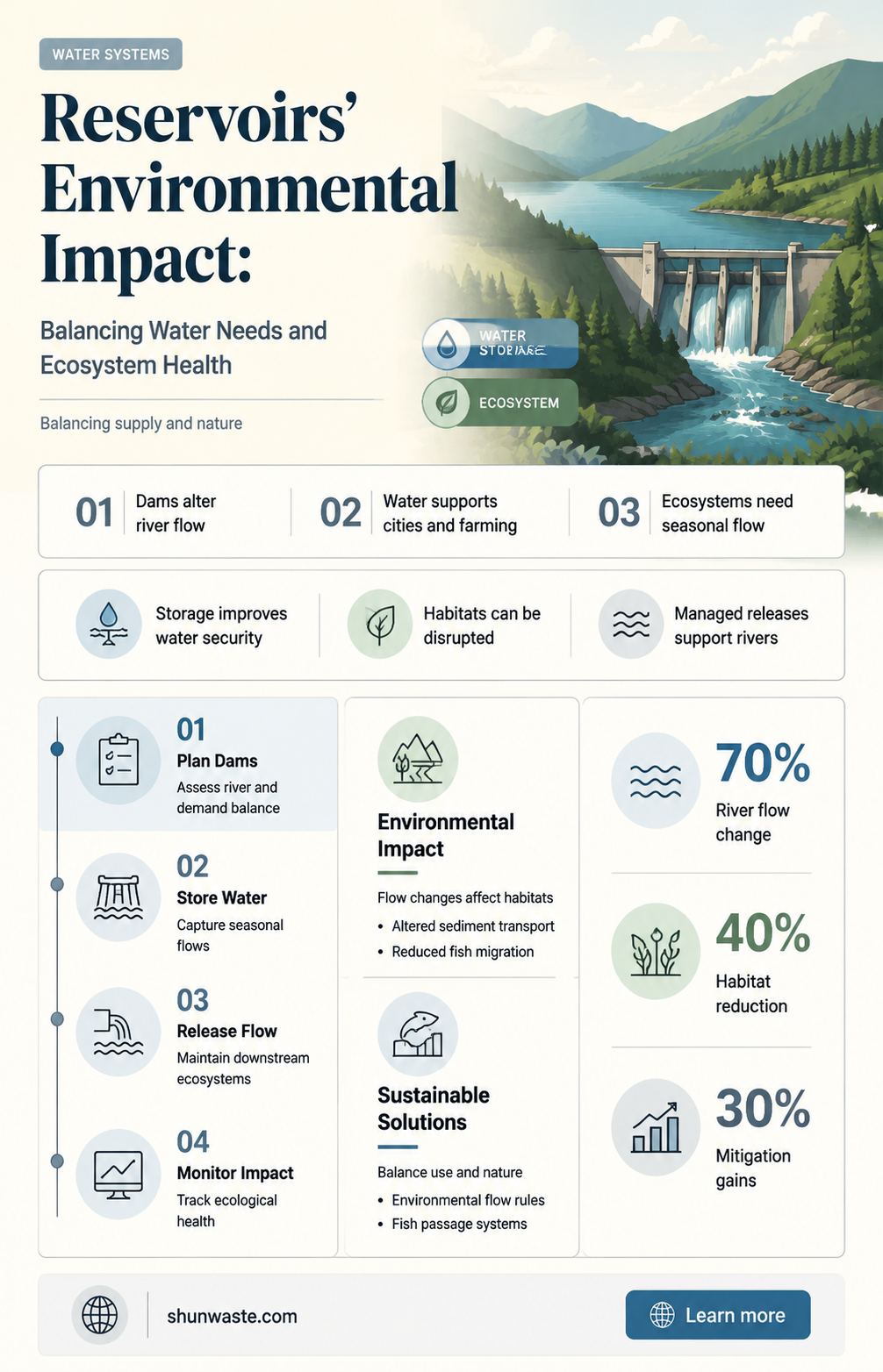 are reservoirs bad for the environment