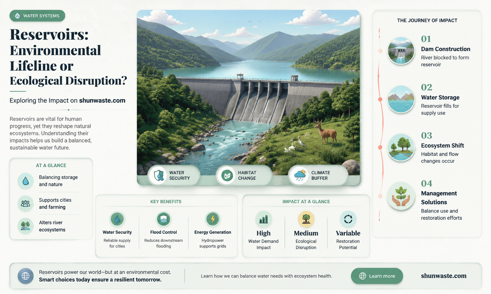 are reservoirs good for the environment