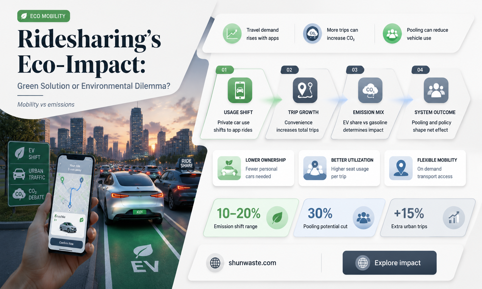 are rideshare programs good for the environment