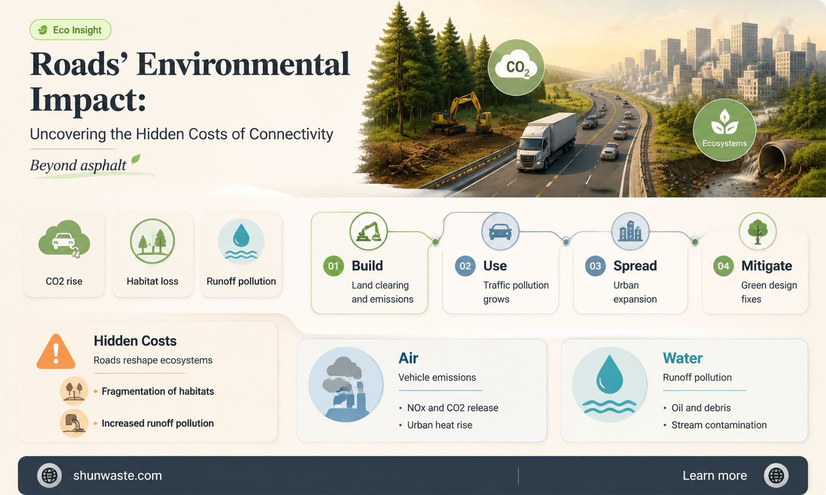 are roads bad for the environment