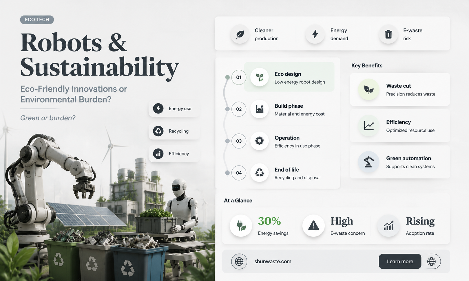 are robots good for the environment
