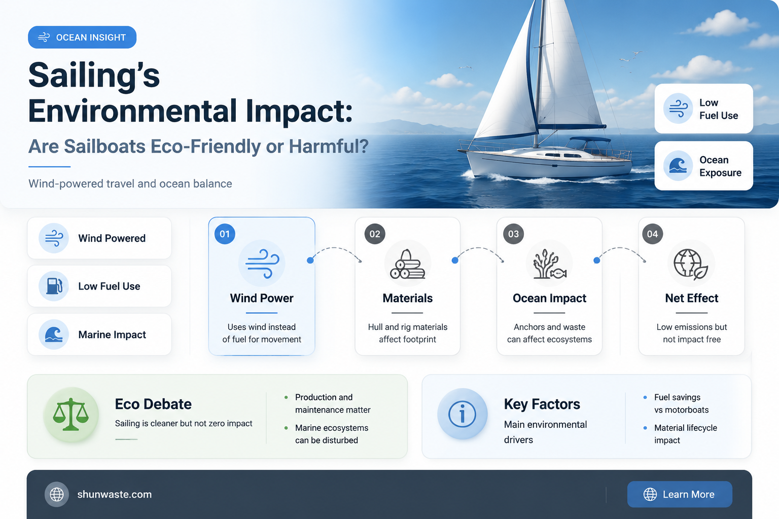 are sailboats bad for the environment