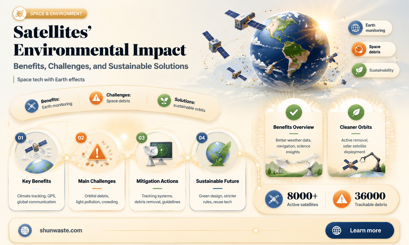 are satellites good for the environment