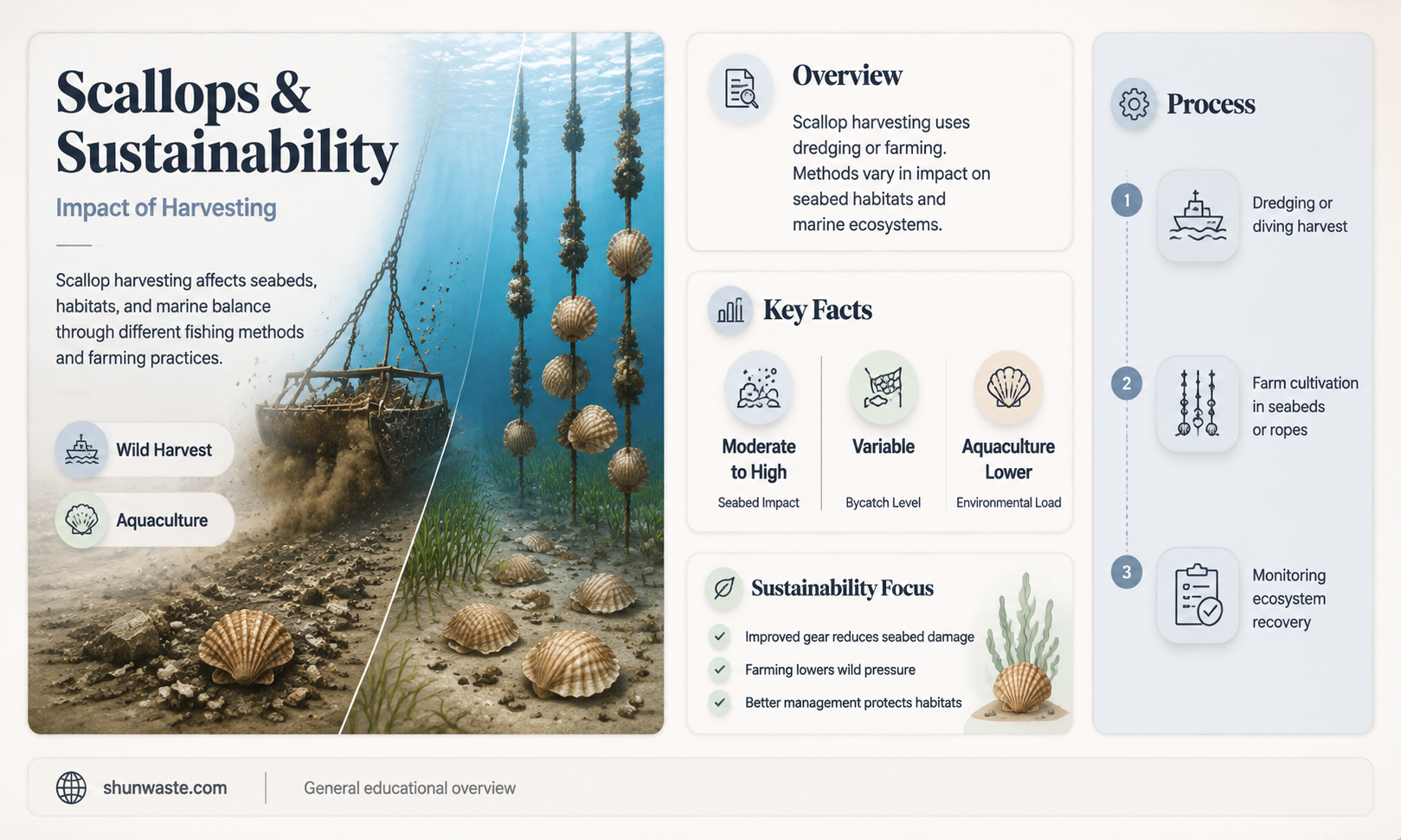are scallops bad for the environment