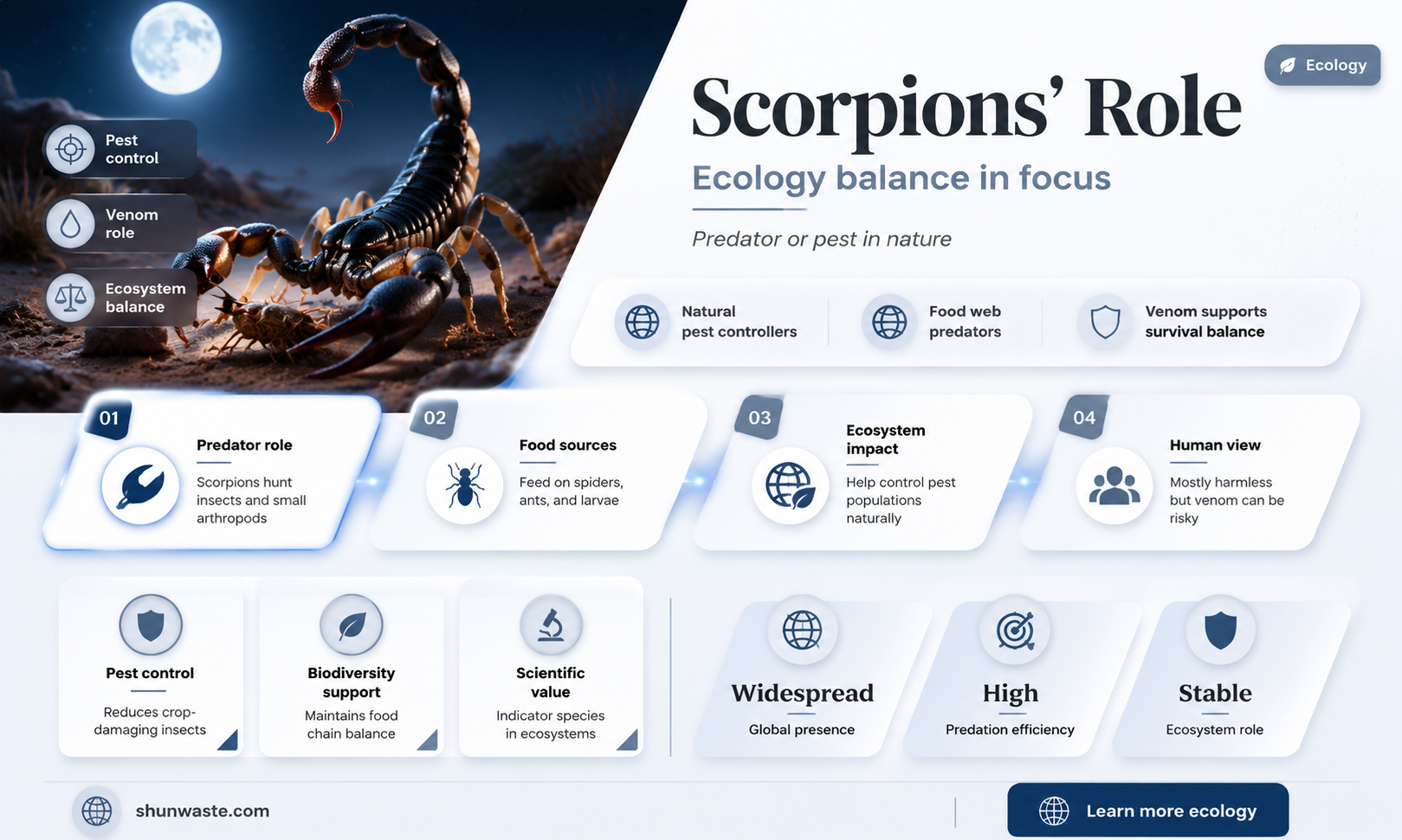 are scorpions good for the environment