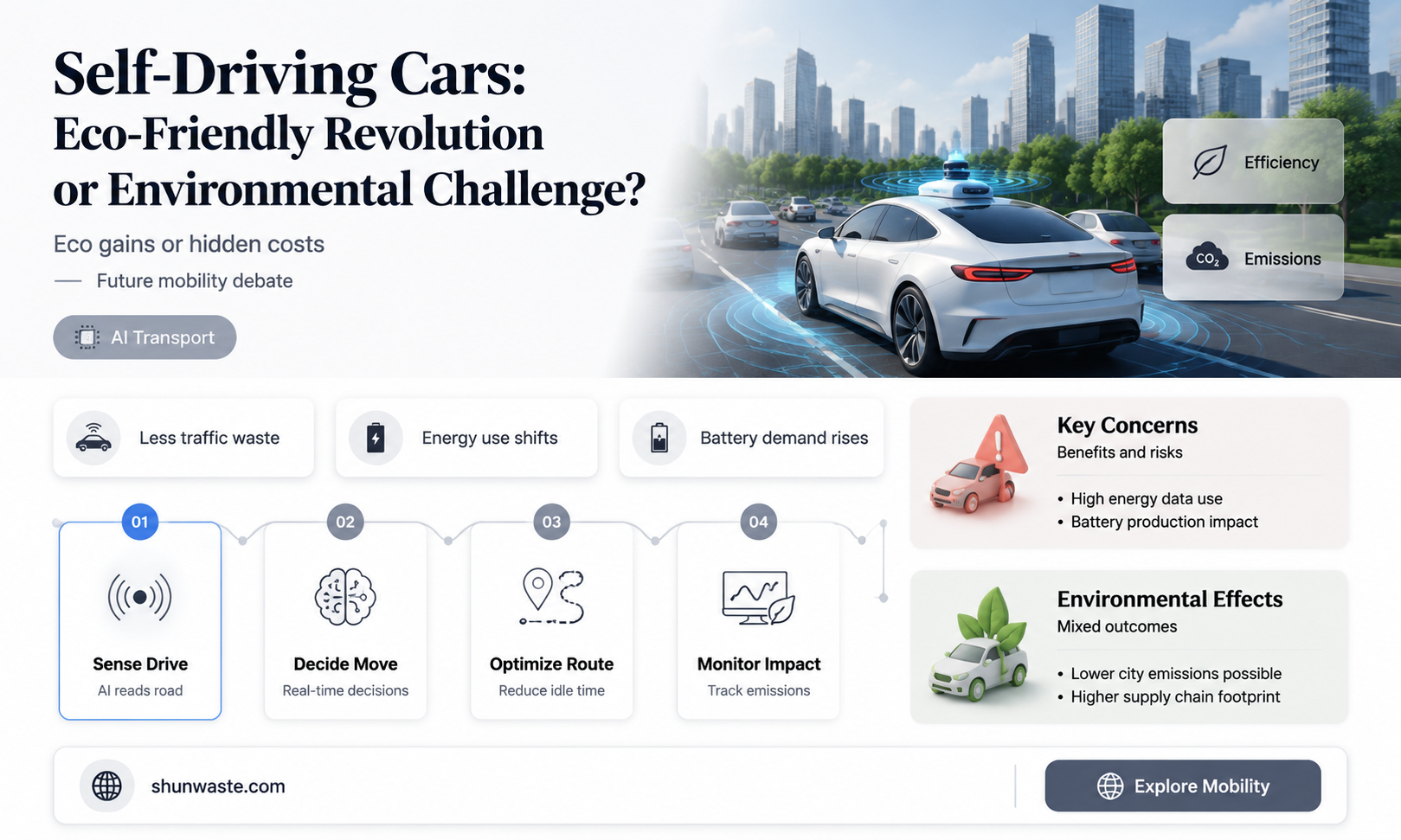 are self driving cars good for the environment