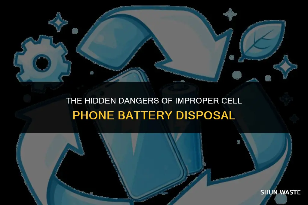 should cell phone battery desposed of in hazard waste