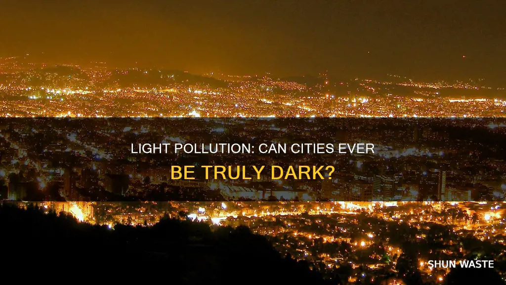 should cities work to reduce light pollution