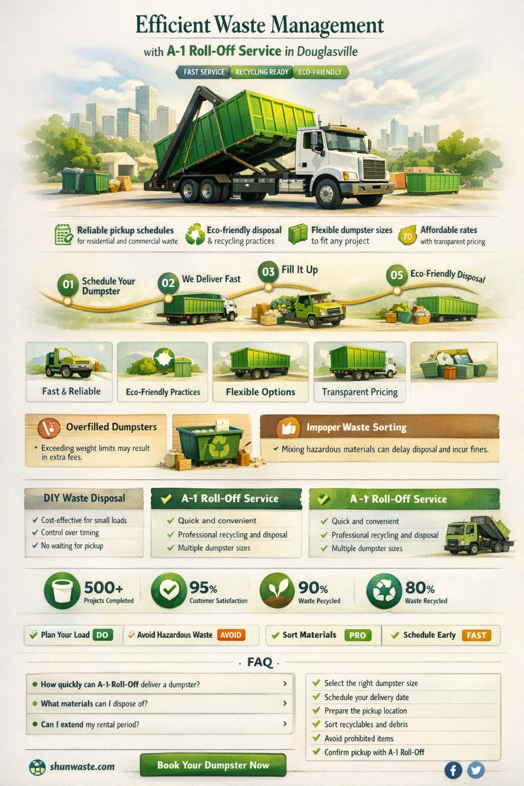 a-1 waste & rolloff service inc douglasville