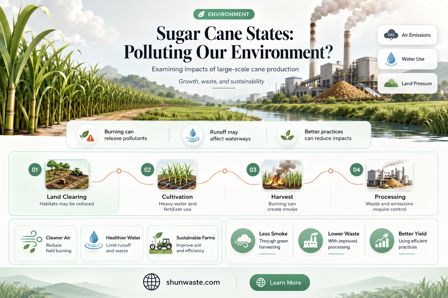 are other sugar cane states polluting our enviroment