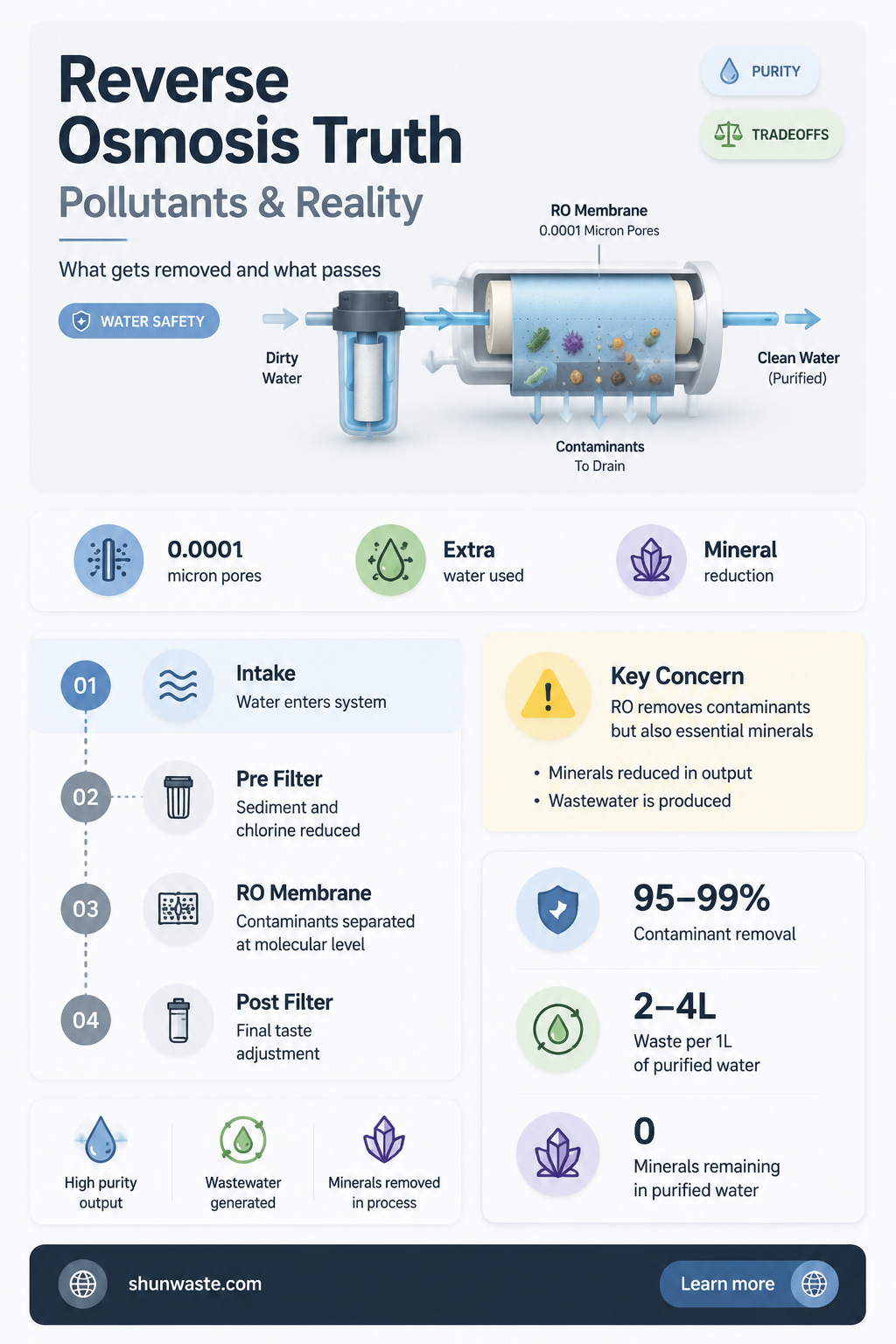 are reverse osmosis system effective at removing pollutants