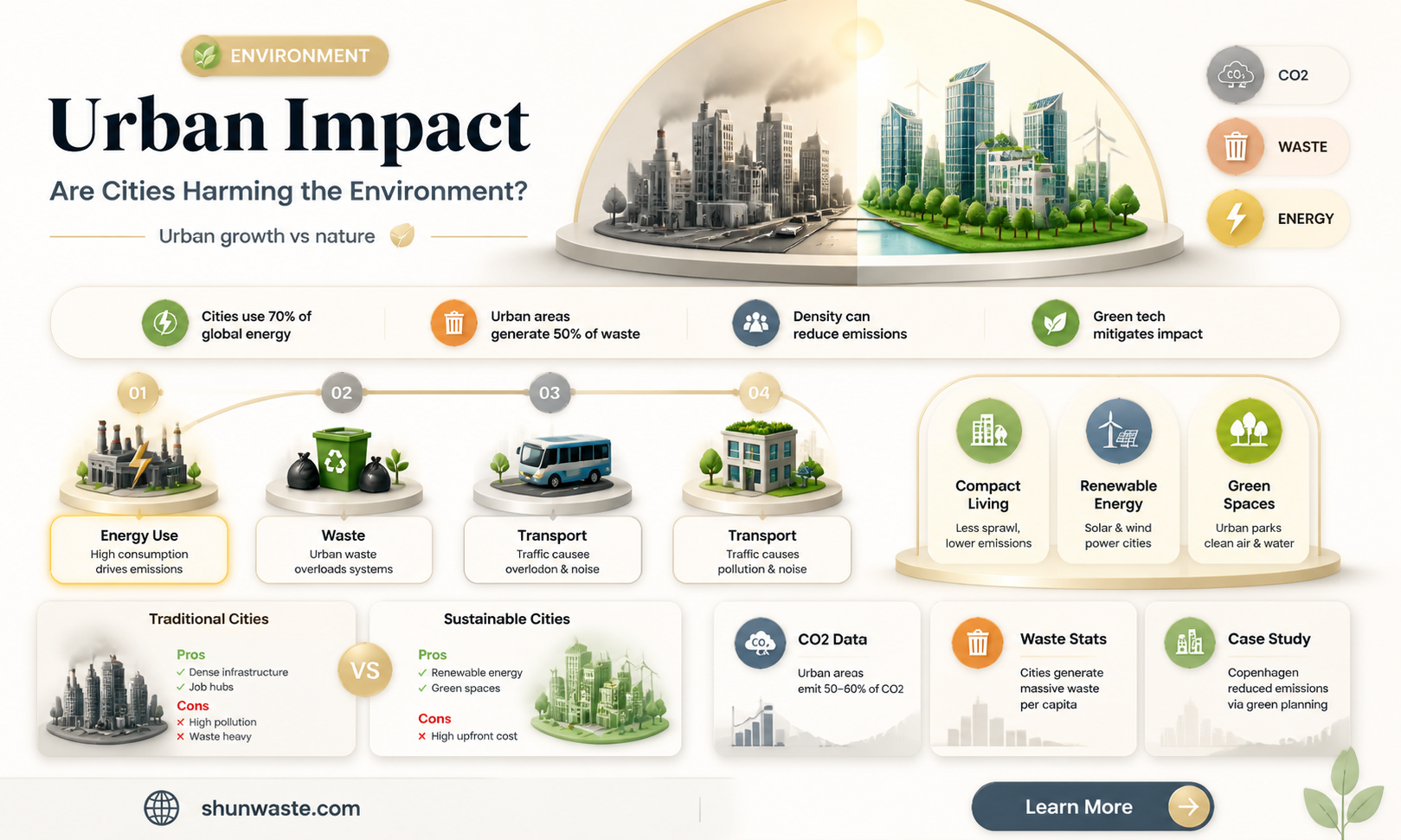 are cities always bad for environment