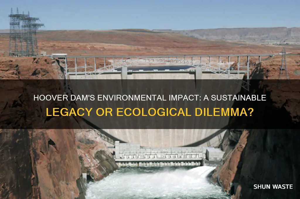 was hooverdam good for the environment