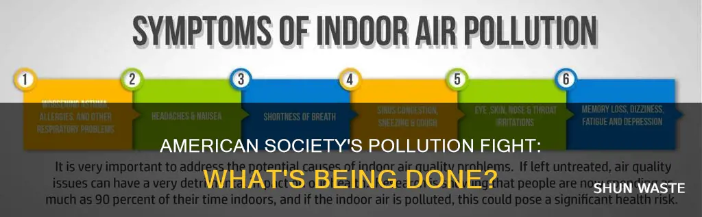 was is the american society doing against pollution