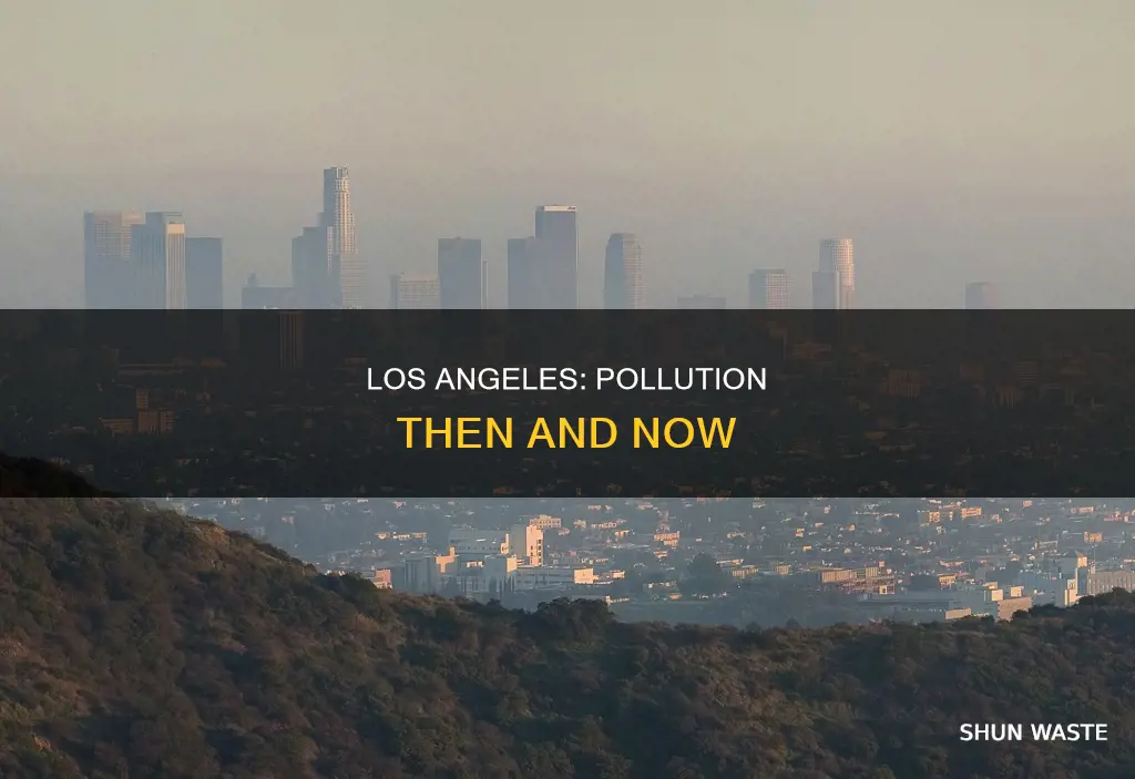 was los angeles more polluted in 1960s
