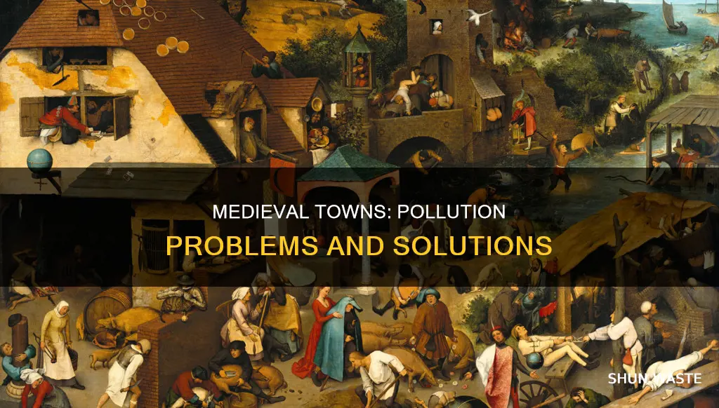 was pollution a problem in medieval towns