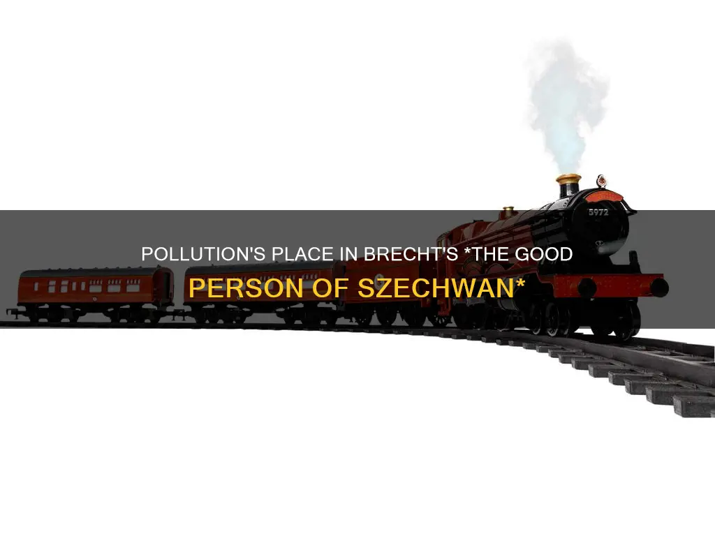 was pollution ever mentioned in the good person of szechwan