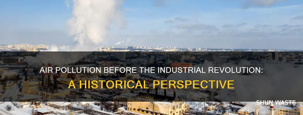 was there air pollution before the industrial revolution