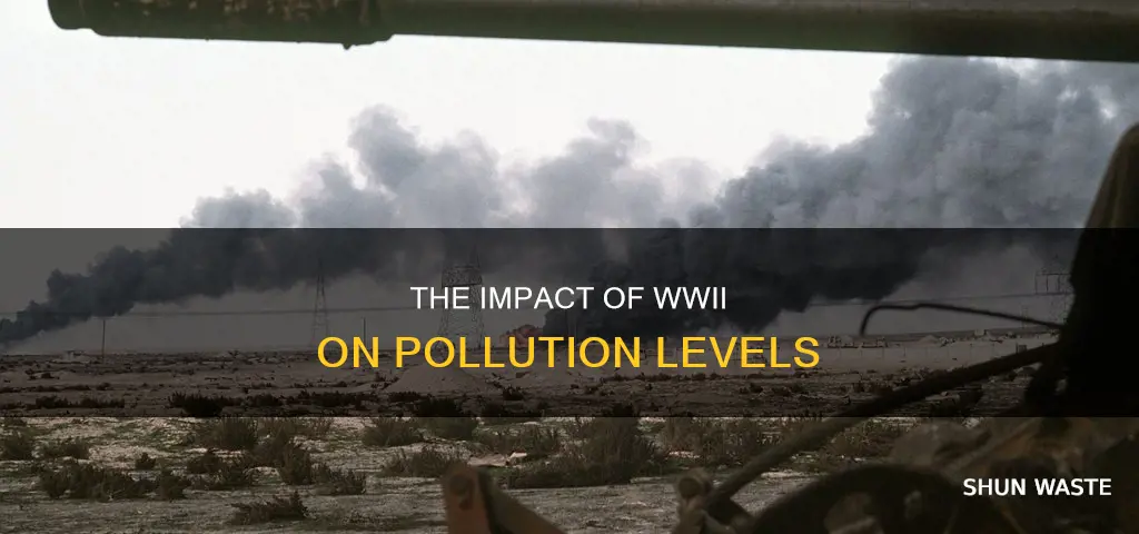 was therre moore pollution after ww2