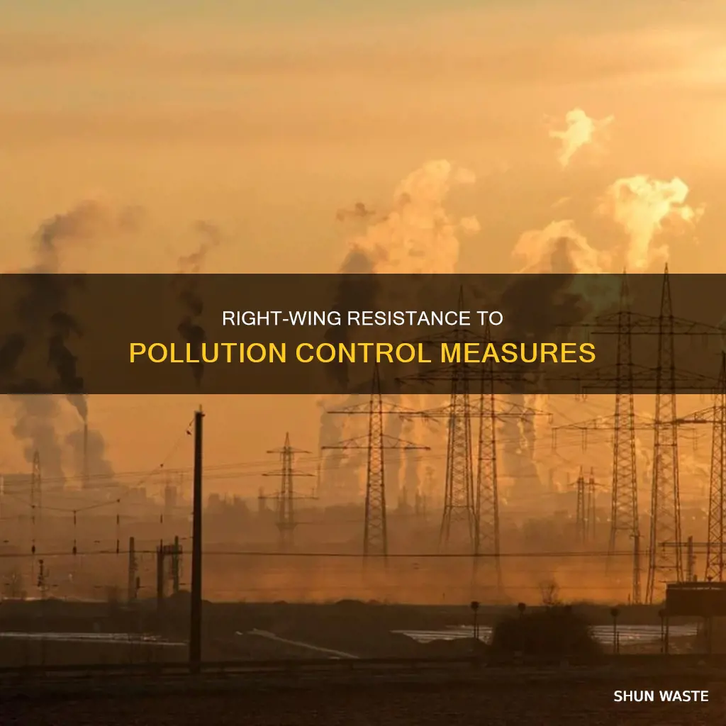 were conservatives against pollution control