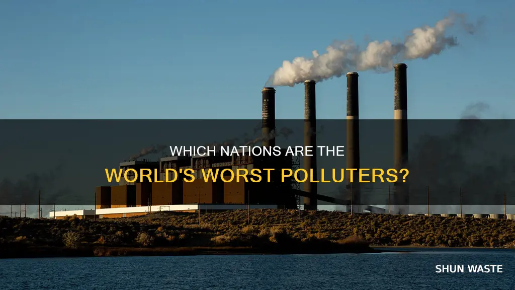 what 2 countries pollute the most
