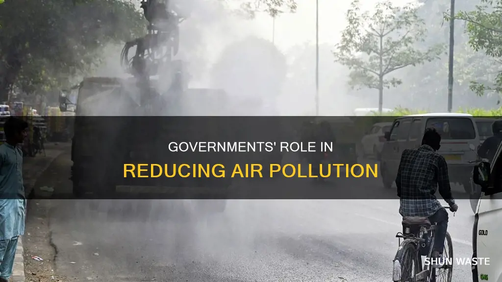 what actions can governments take to reduce air pollution