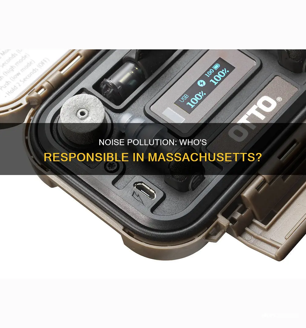 what agency in mass noise pollution