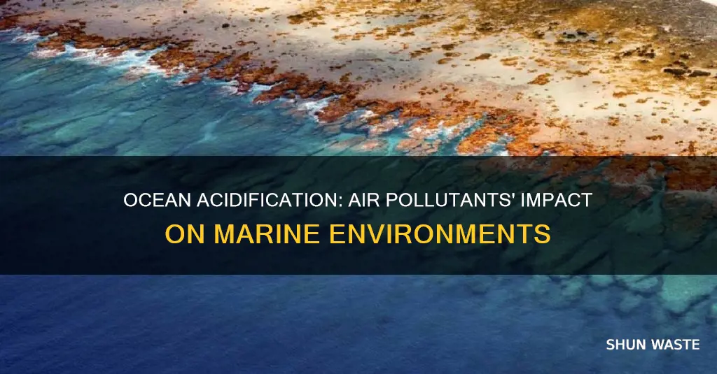 what air pollutant acidified the ocean