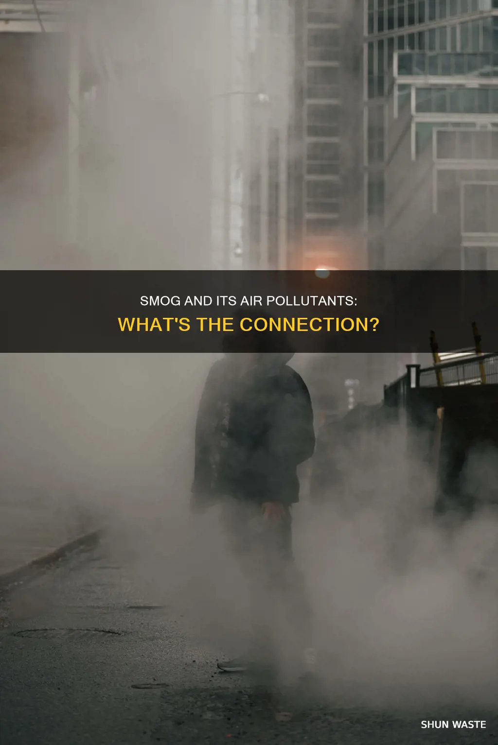 what air pollutant is due to smog