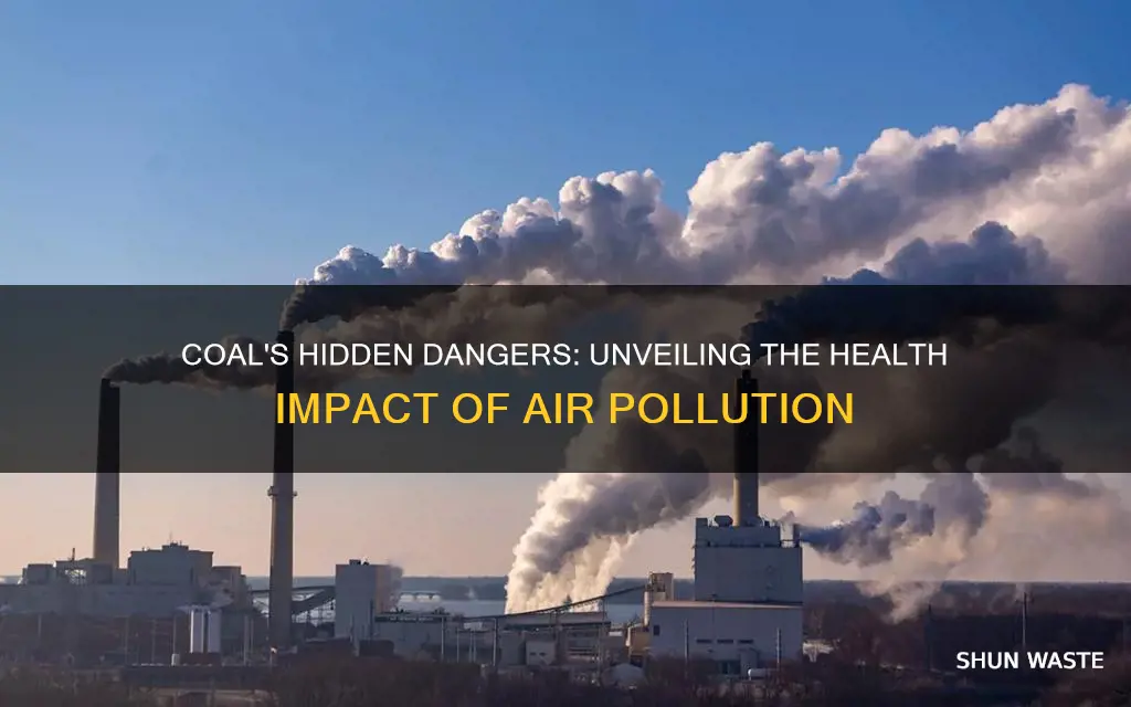 what air pollutant sfrom burning coal caused human health issues