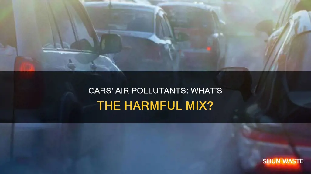 what air pollutants come from cars