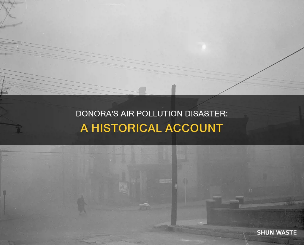 what air pollution event happened in donora pennsylvania in 1948