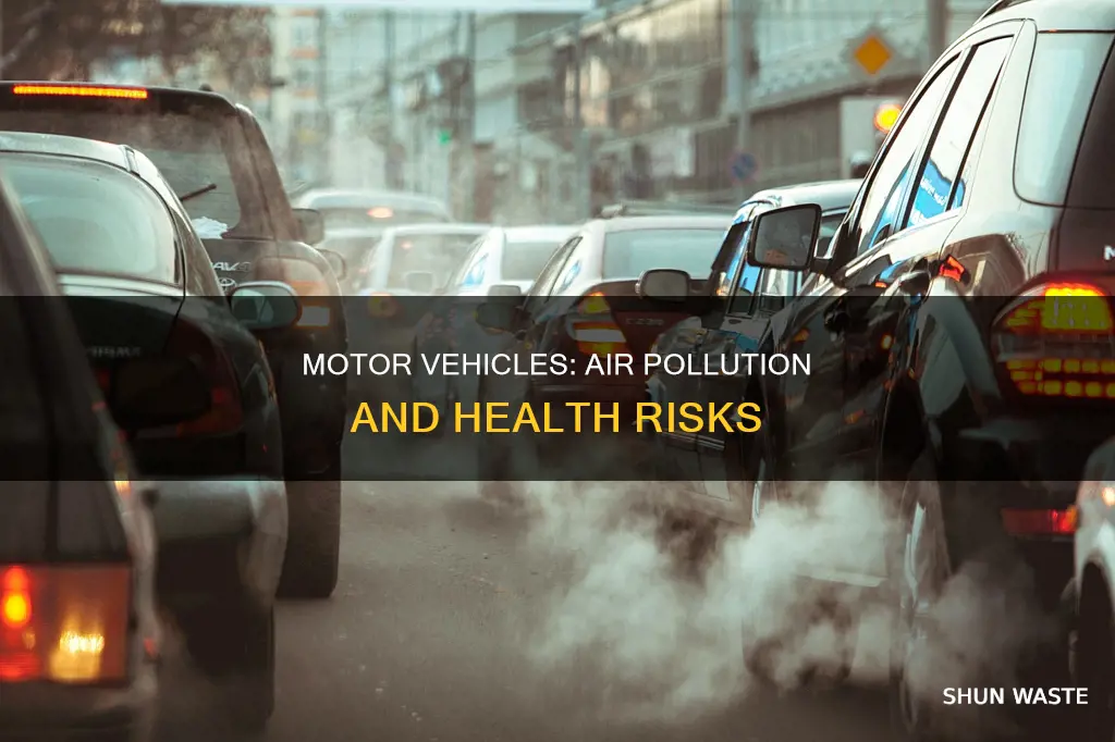what air pollution is produced by motor vehicles