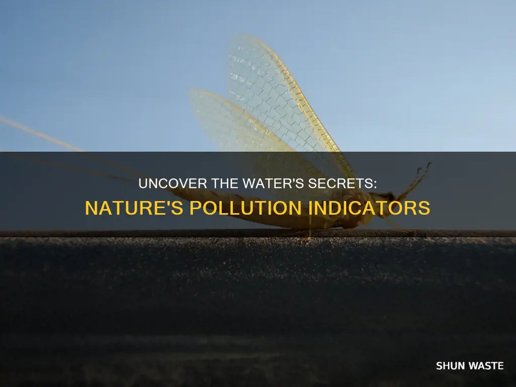 what animal or insect is an indicator of polluted water