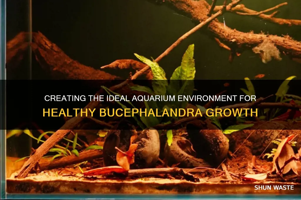 what aquarium environment good for bucephalandra