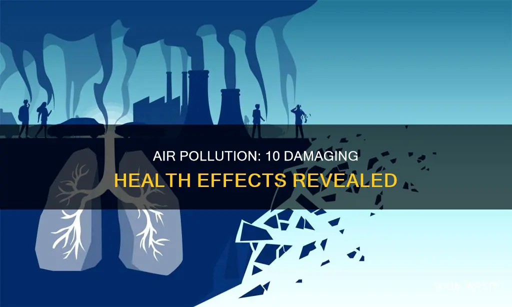 what are 10 health effects of air pollution