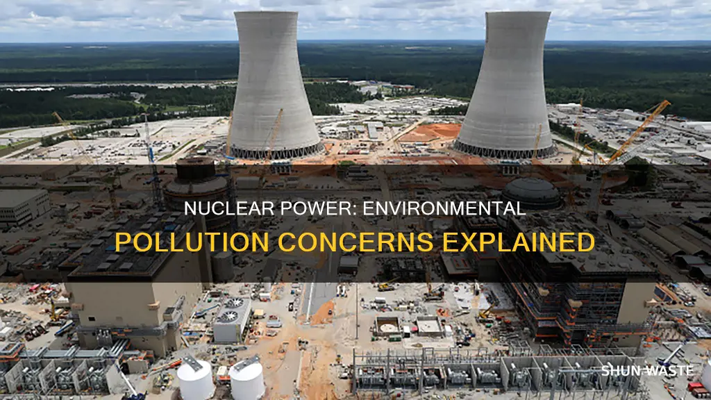 what are 3 environmental pollution concerns with nuclear power