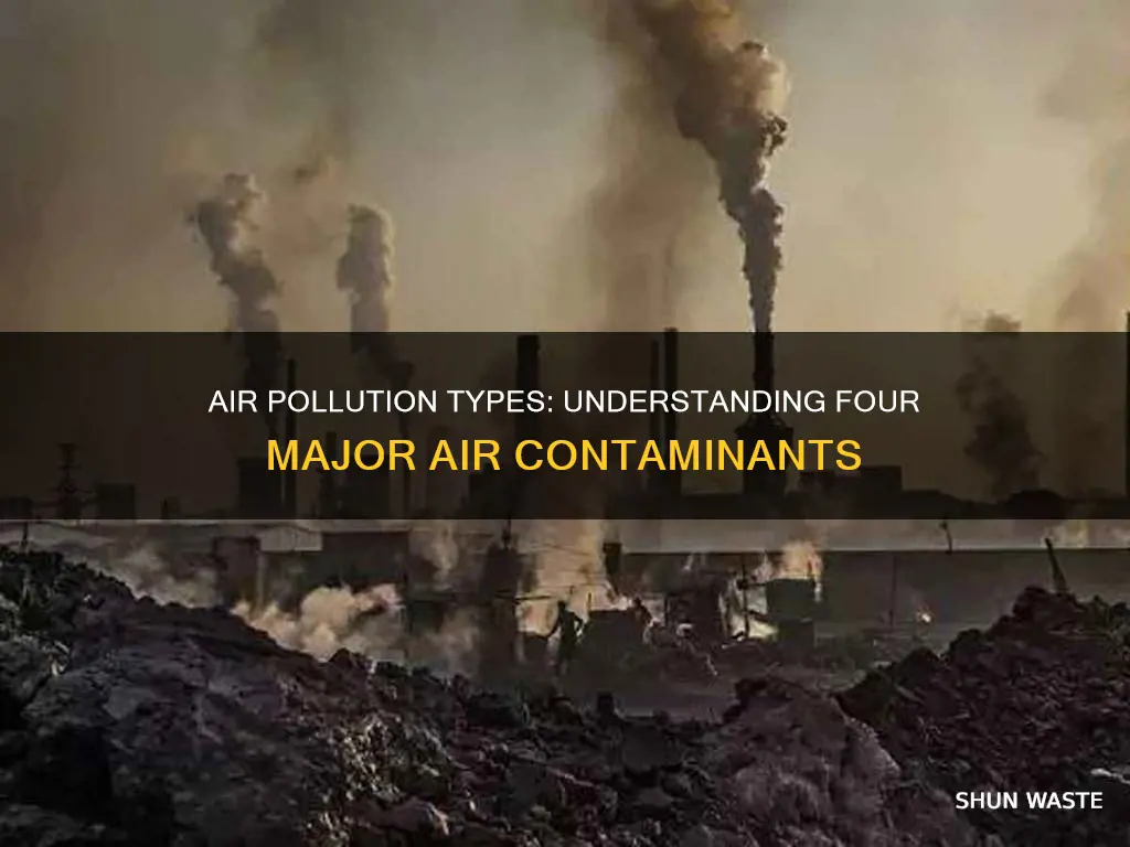 what are 4 types of air pollution