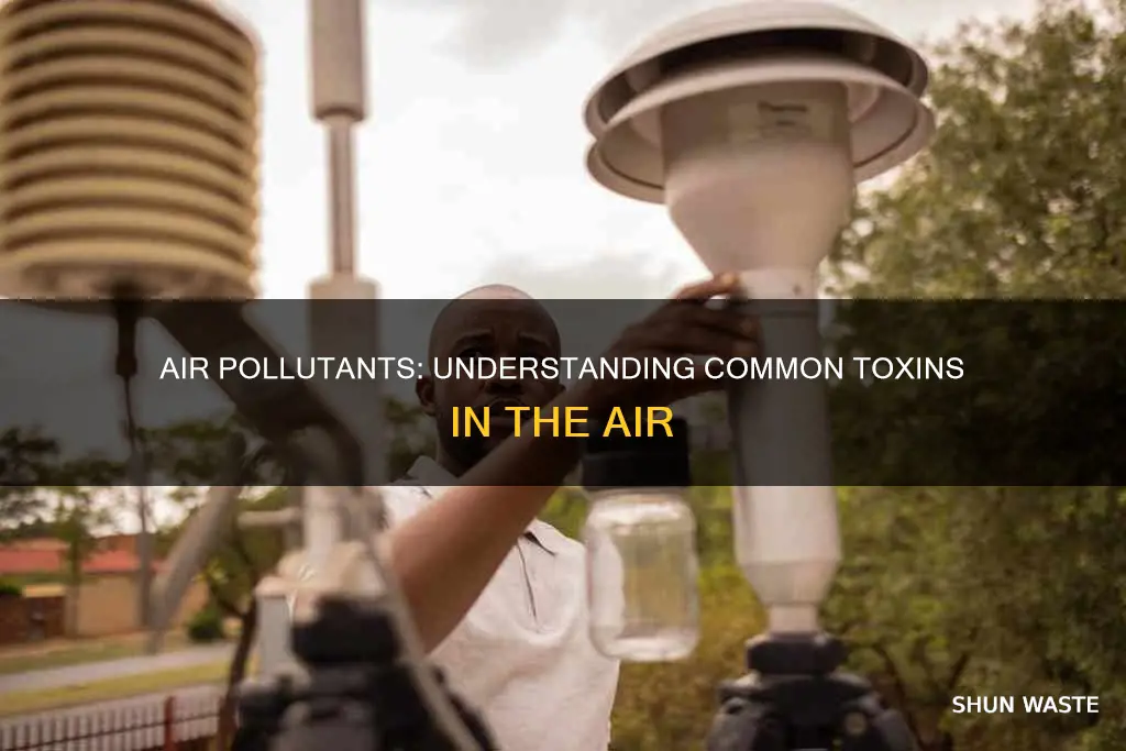 what are air pollutants examples