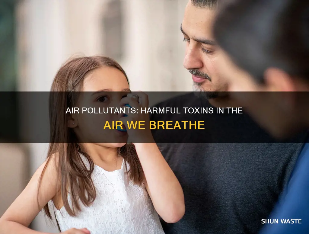 what are air pollutants that could harm your health