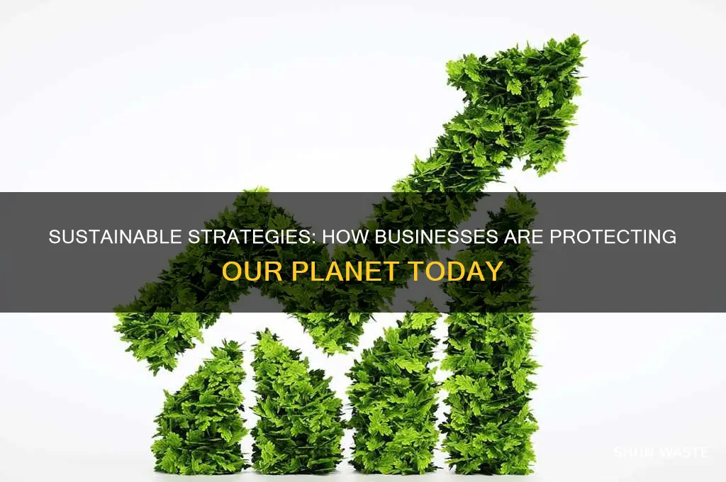 what are businesses doing to help the environment