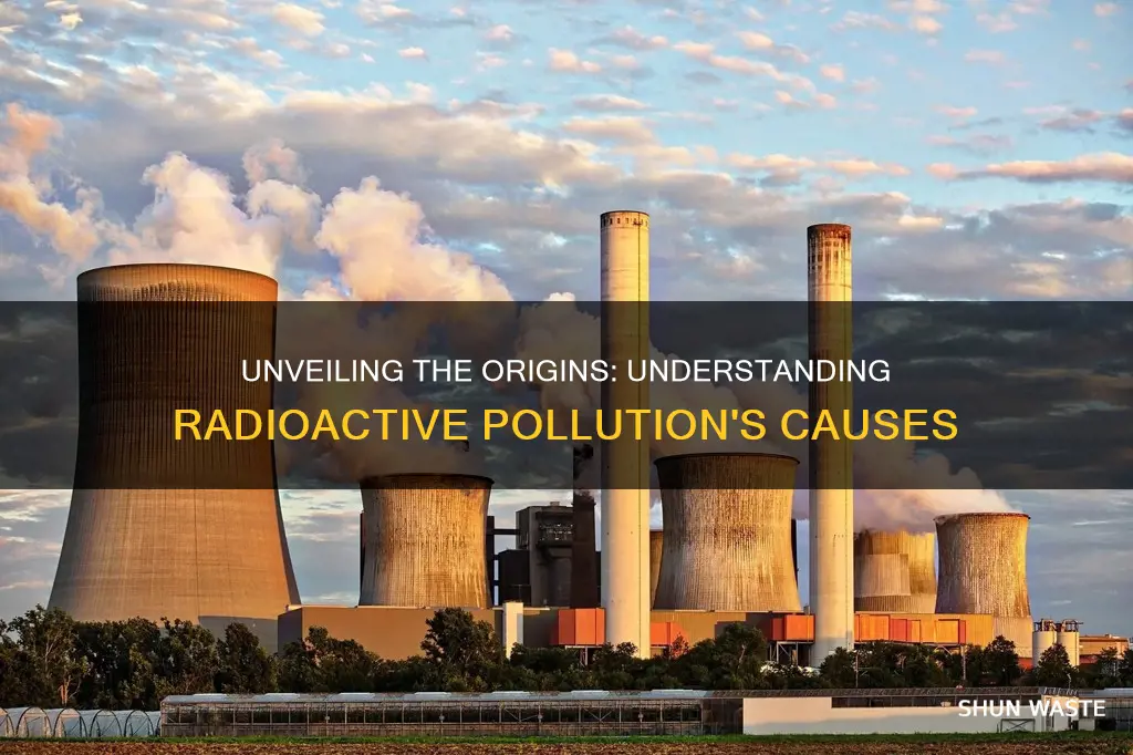 what are causes of radioactive pollution