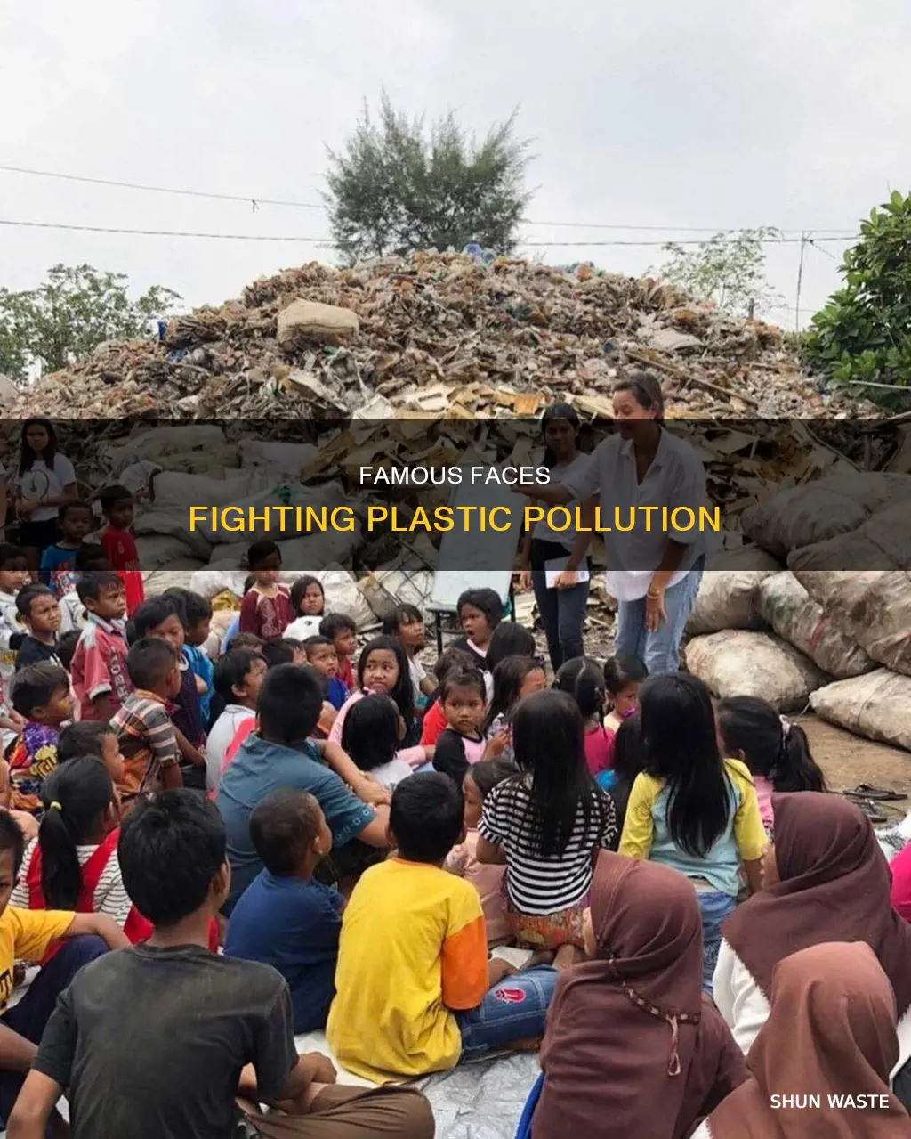 what are celebrities doing about plastic pollution